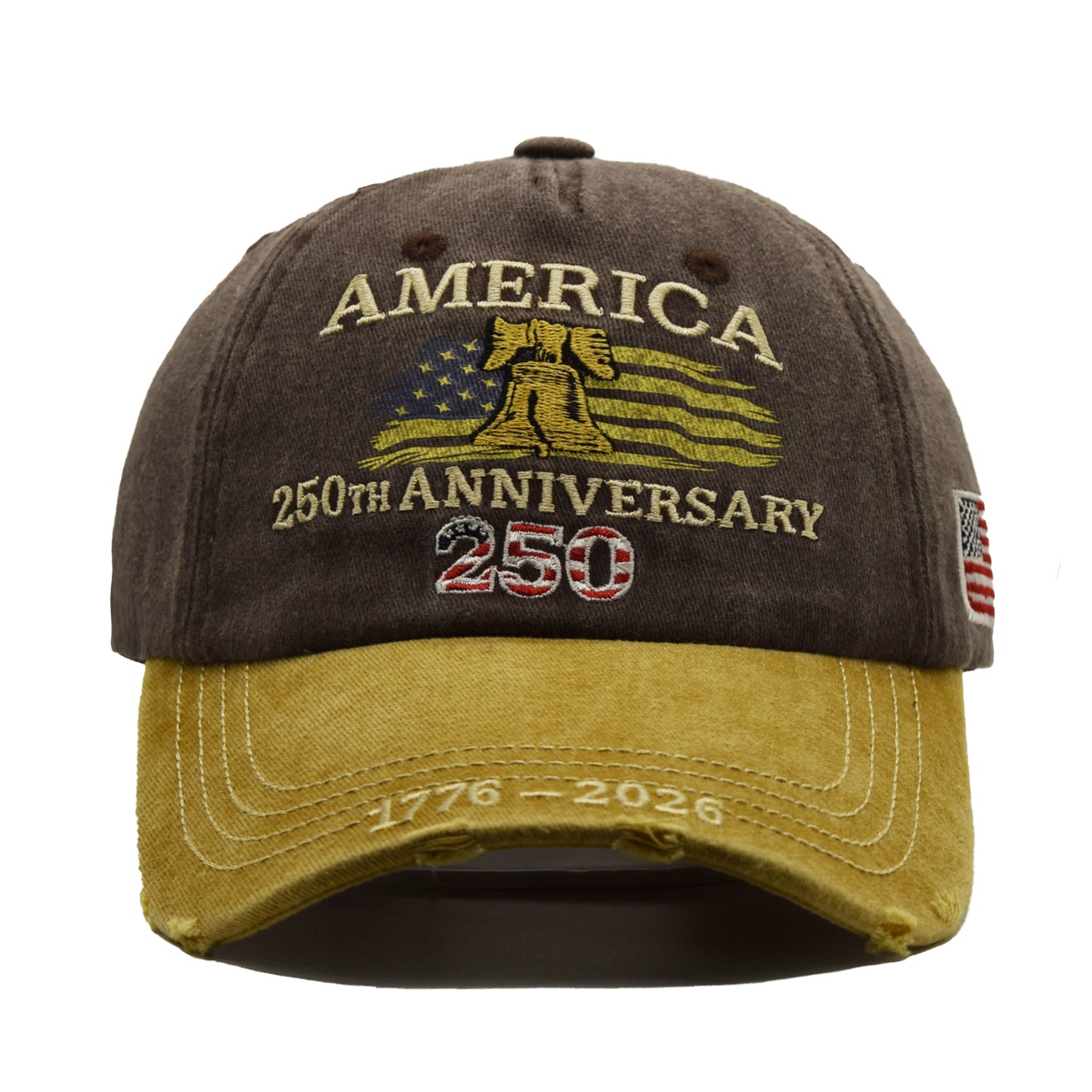 🔥[5𝟎% 𝐎𝐅𝐅 𝐋𝐀𝐒𝐓 𝐓𝐇𝐑𝐄𝐄 𝐃𝐀𝐘𝐒]US 250th Anniversary Embroidered Baseball Cap, UPF 50+ Sun Protection Commemorative Hat-JKL