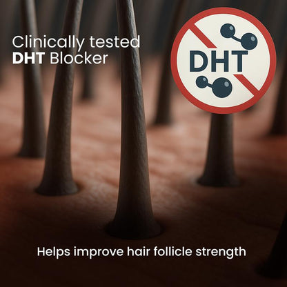 🔥[5𝟎% 𝐎𝐅𝐅 𝐋𝐀𝐒𝐓 𝐓𝐇𝐑𝐄𝐄 𝐃𝐀𝐘𝐒]Advanced Hair Density Roll-On Serum 25 ml | 5% Saw Palmetto, 3% Rosemary, 1% Caffeine Herbasome & 3% Fenugreek | Scalp Serum for Reduced Hair Fall | Men & Women-JKL