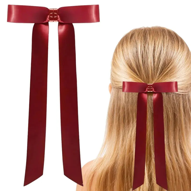 🔥[5𝟎% 𝐎𝐅𝐅 𝐋𝐀𝐒𝐓 𝐓𝐇𝐑𝐄𝐄 𝐃𝐀𝐘𝐒]Magnetic Bow Clip, Magnetic Hair Clips for Women Girls, Strong Hold Magnetics Claw Clips, Seamless 2-in-1 Design for Salon, Home & Everyday Hair styling, Intuitive, No Slip,Valentine's Day gift-JKL