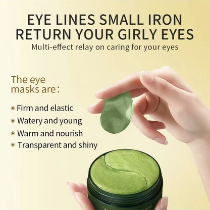 🔥[5𝟎% 𝐎𝐅𝐅 𝐋𝐀𝐒𝐓 𝐓𝐇𝐑𝐄𝐄 𝐃𝐀𝐘𝐒]Avocado Moisturizing Eye bagMask,60pcs/setUnder Eye Mask, Eye Care Product for Dark EyeBags, Skin Care Gift Moisturizer HydratingComfort-JKL