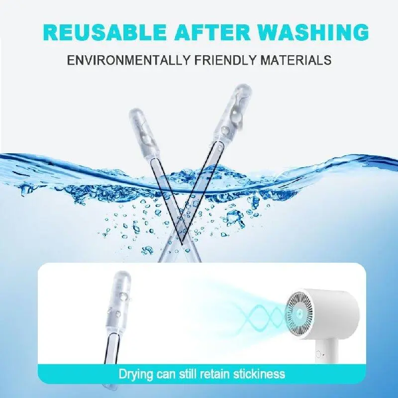 🔥[5𝟎% 𝐎𝐅𝐅 𝐋𝐀𝐒𝐓 𝐓𝐇𝐑𝐄𝐄 𝐃𝐀𝐘𝐒]Sticky Earwax Remover Sticks – Gentle Reusable Ear Cleaner Tool for Dry Ears, Portable Ear Cleaning Debris Remover-JKL
