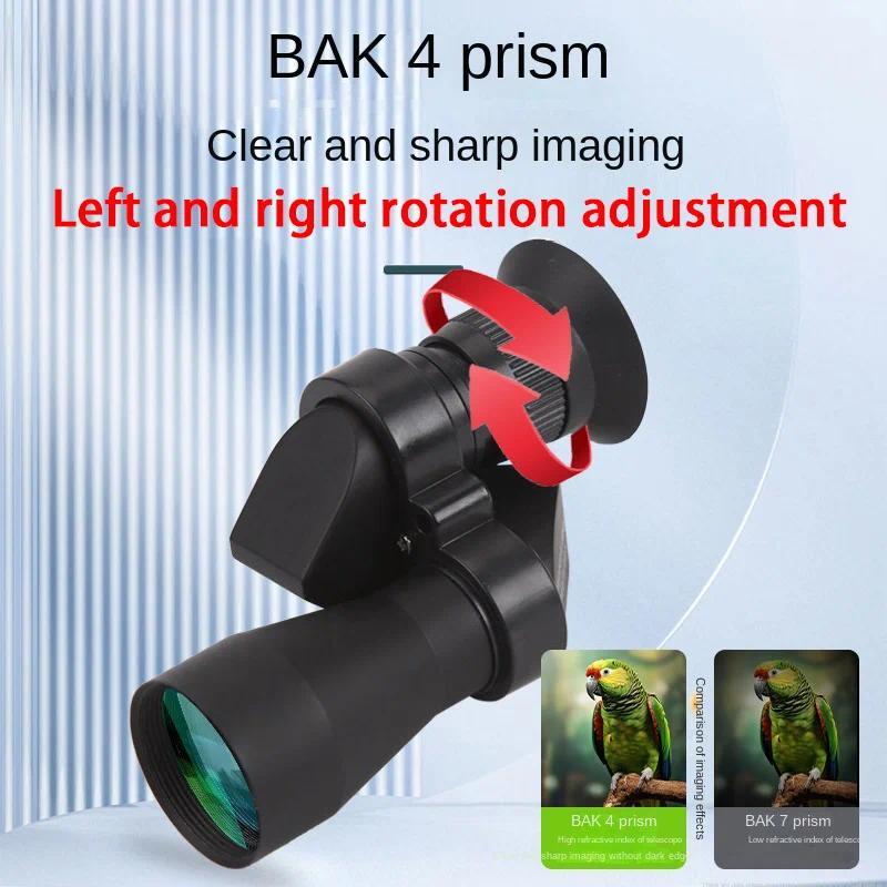 Portable high-definition monocular telescope with high magnification zoom, hunting, camping, mountaineering, outdoor fishing-OA