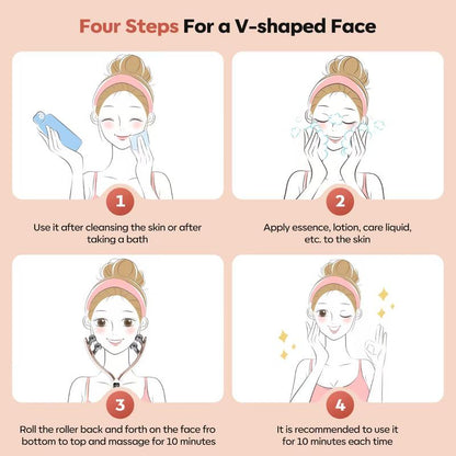 🔥[60% 𝐎𝐅𝐅 𝐋𝐀𝐒𝐓 𝐓𝐇𝐑𝐄𝐄 𝐃𝐀𝐘𝐒]Wireless Face Massager Tool - Rechargeable Skin Care Device for Puffiness Reduction & Improved Circulation - Portable for Home & Travel-LU