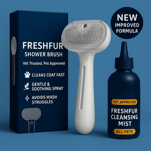 Waterless, vet-formulated grooming system|Bathe Your Dog Without Water-OA