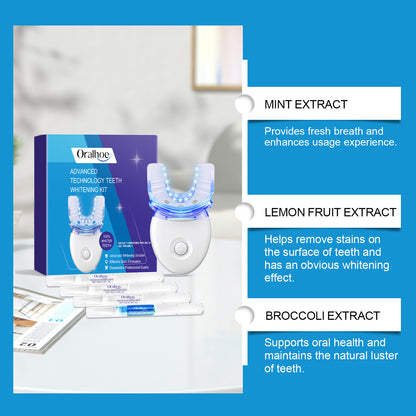 🔥Ends Today: 55% OFF!🔥Teeth Whitening Kit - Portable Home Use, Deep Stain Removal, Instant Results, Sensitive Teeth Friendly(1PC)-vip