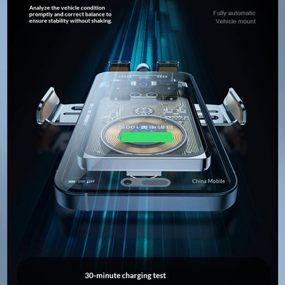 🔥[60% 𝐎𝐅𝐅 𝐋𝐀𝐒𝐓 𝐓𝐇𝐑𝐄𝐄 𝐃𝐀𝐘𝐒]2026 new cool car wireless fast charging holder, intelligent sensor opening and closing, universal mobile phone navigation holder-LU
