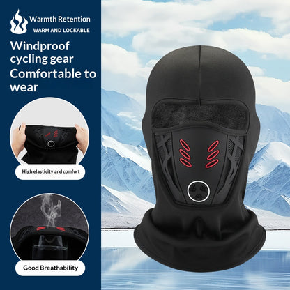 🔥[6𝟎% 𝐎𝐅𝐅 𝐋𝐀𝐒𝐓 𝐓𝐇𝐑𝐄𝐄 𝐃𝐀𝐘𝐒]Winter Rider Warm Anti-Haze Full Face Mask for Motorcycle Riding Cycling Ski Hood Cap Windproof Soft Outdoor Warm Bike Headwear-3@OK