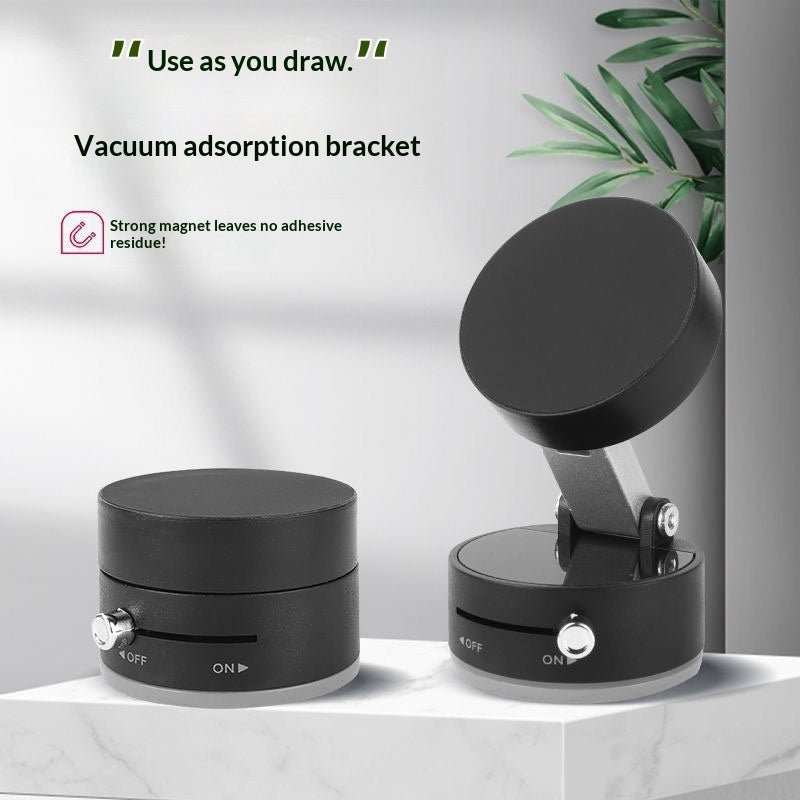 🔥[5𝟎% 𝐎𝐅𝐅 𝐋𝐀𝐒𝐓 𝐓𝐇𝐑𝐄𝐄 𝐃𝐀𝐘𝐒]Vacuum Magnetic Suction Phone Holder, 2025 New Magnetic Suction Phone Mount, Foldable Portable Double-Sided Vacuum Magnetic adsorption Adjustable Mobile Phone Holder for All Phones-JKL