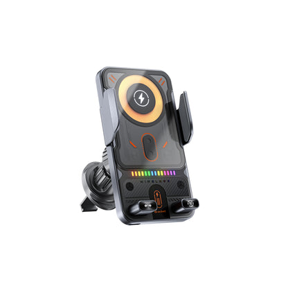 🔥[60% 𝐎𝐅𝐅 𝐋𝐀𝐒𝐓 𝐓𝐇𝐑𝐄𝐄 𝐃𝐀𝐘𝐒]2026 new cool car wireless fast charging holder, intelligent sensor opening and closing, universal mobile phone navigation holder-LU