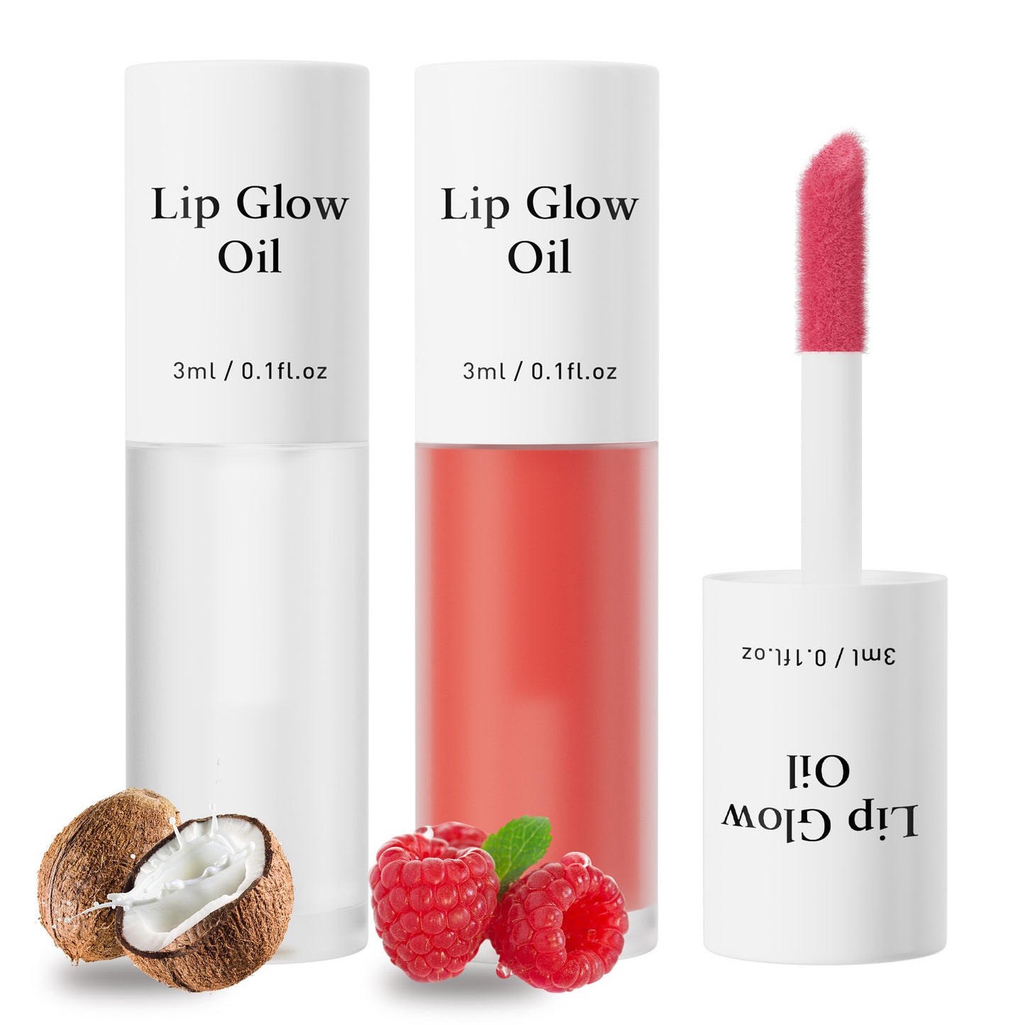 🔥[75% 𝐎𝐅𝐅 𝐋𝐀𝐒𝐓 𝐓𝐇𝐑𝐄𝐄 𝐃𝐀𝐘𝐒]Fruit Lip Oil + Lip Gloss | Shimmering Lip Gloss, Long-Lasting Color, Moisturizing Lip Care (7 shades) – Hydrating Lip Tint/Gloss/Stick that Delivers Shine, Moisture, and Color that Stays-LU