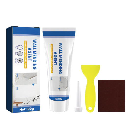 Drywall Patch Repair Kit | Wall Mending Agent Multi-functional Quick-drying Paste Adhesive Heavy Duty Concrete Sealant Waterproof Self-adhesive-OA