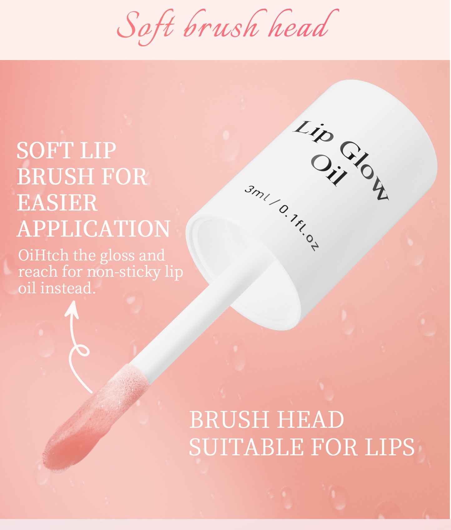 🔥[75% 𝐎𝐅𝐅 𝐋𝐀𝐒𝐓 𝐓𝐇𝐑𝐄𝐄 𝐃𝐀𝐘𝐒]Fruit Lip Oil + Lip Gloss | Shimmering Lip Gloss, Long-Lasting Color, Moisturizing Lip Care (7 shades) – Hydrating Lip Tint/Gloss/Stick that Delivers Shine, Moisture, and Color that Stays-LU