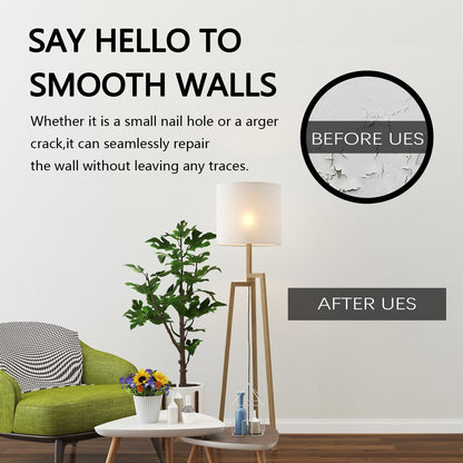 Drywall Patch Repair Kit | Wall Mending Agent Multi-functional Quick-drying Paste Adhesive Heavy Duty Concrete Sealant Waterproof Self-adhesive-OA