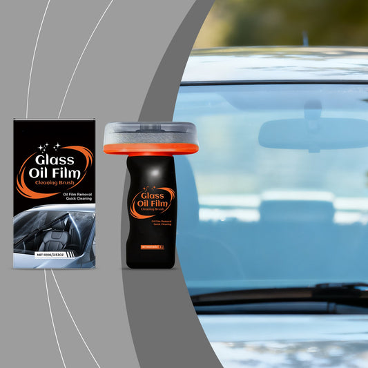 🔥Ends Tonight: Get 60% OFF Before It’s Gone!⏰All-in-One Glass Cleaning Brush - Effortlessly Removes Grease Film & Water Spots from Auto Glass-LU