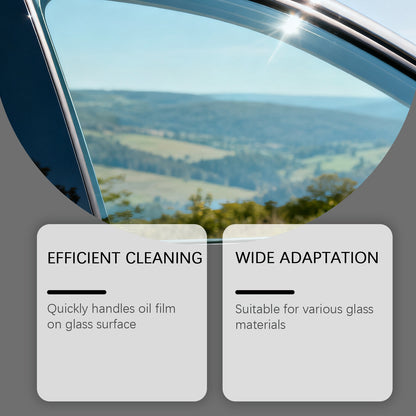 🔥Ends Tonight: Get 60% OFF Before It’s Gone!⏰All-in-One Glass Cleaning Brush - Effortlessly Removes Grease Film & Water Spots from Auto Glass-LU