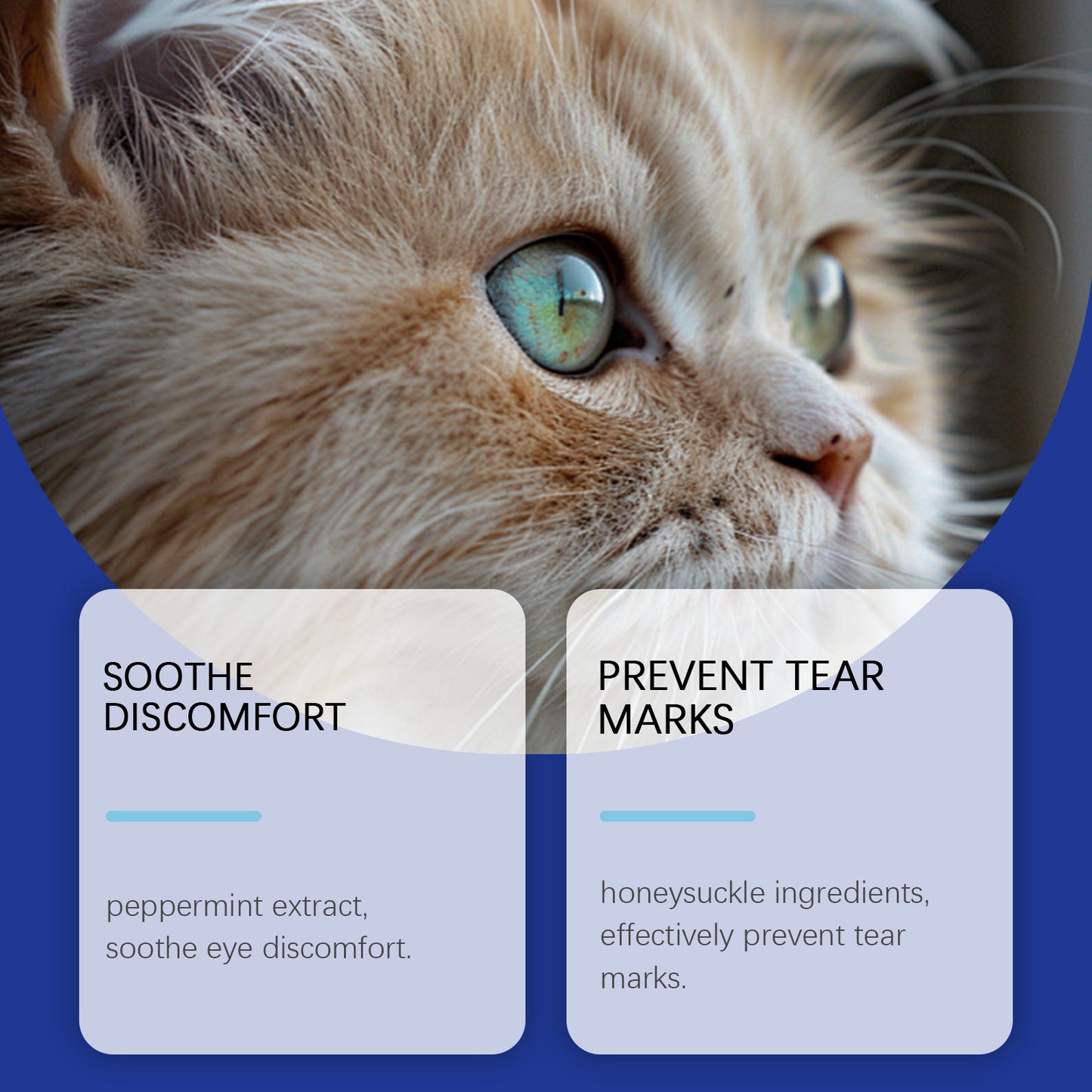 Pet Eye Drops-Relieves Conjunctivitis, Dry Eyes, Cataracts, and Keratitis-OA