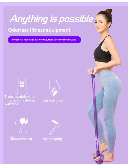 🔥[6𝟎% 𝐎𝐅𝐅 𝐋𝐀𝐒𝐓 𝐓𝐇𝐑𝐄𝐄 𝐃𝐀𝐘𝐒]2025 latest pedal resistance device, detachable and adjustable pedal resistance device, Full-Body Workout at Home Gym, Exercise Sit-up, Yoga, Abdominal Training, puller-LU