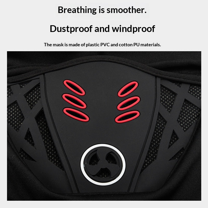 🔥[6𝟎% 𝐎𝐅𝐅 𝐋𝐀𝐒𝐓 𝐓𝐇𝐑𝐄𝐄 𝐃𝐀𝐘𝐒]Winter Rider Warm Anti-Haze Full Face Mask for Motorcycle Riding Cycling Ski Hood Cap Windproof Soft Outdoor Warm Bike Headwear-3@OK
