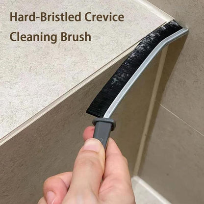 Multi-5 Pcs Crevice Cleaning brush，Hard Bristle Gap Brush，Multifunctional for Bathroom Household Kitchen Tiles Window Crevice Cleaning Tool，Spring Cleaning，house cleaning，home cleaning，Mother's Slay Home-OA