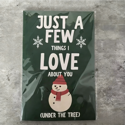 [🔥WINTER SALE: 50% OFF]Just A Few Things I Love About You (With All My Heart) Fill In The Blank Gift Book for Kids, Best Friends, Family by LARKINROAD  - Perfect for Valentine's Day, Galentine's Day, Birthdays, Mother's Day-VIP