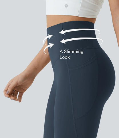 🔥[5𝟎% 𝐎𝐅𝐅 𝐋𝐀𝐒𝐓 𝐓𝐇𝐑𝐄𝐄 𝐃𝐀𝐘𝐒]Halara UltraSculpt™ High Waisted Scrunch Butt Lifting Tummy Control Pocket Shaping Yoga Bootcut LeggingsHalara UltraSculpt™ High Waisted Scrunch Butt Lifting Tummy Control Pocket Shaping Yoga Bootcut Leggings-JKL