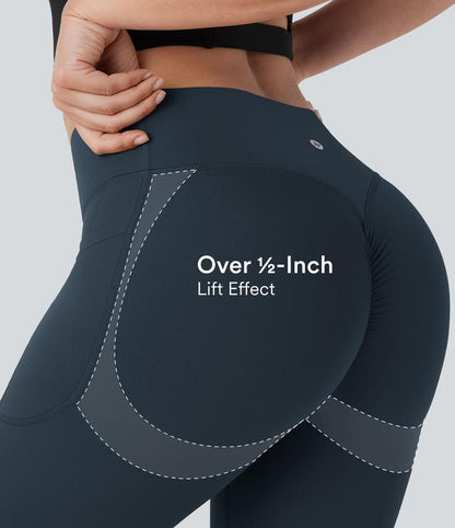 🔥[5𝟎% 𝐎𝐅𝐅 𝐋𝐀𝐒𝐓 𝐓𝐇𝐑𝐄𝐄 𝐃𝐀𝐘𝐒]Halara UltraSculpt™ High Waisted Scrunch Butt Lifting Tummy Control Pocket Shaping Yoga Bootcut LeggingsHalara UltraSculpt™ High Waisted Scrunch Butt Lifting Tummy Control Pocket Shaping Yoga Bootcut Leggings-JKL