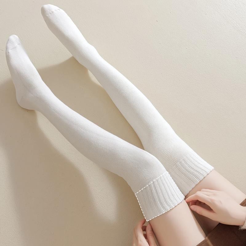 3-Pair Women's Heavy Duty Thermal Over-the-Knee socks - Extreme Cold Weather - Thick Insulated Leg Warmers, Everyday & Special Occasions, Winter Socks, Occasion Wear Warmth, Ribbed Cuff Warmth, Warm Weather Gear, Plush Fabric Interior-OA