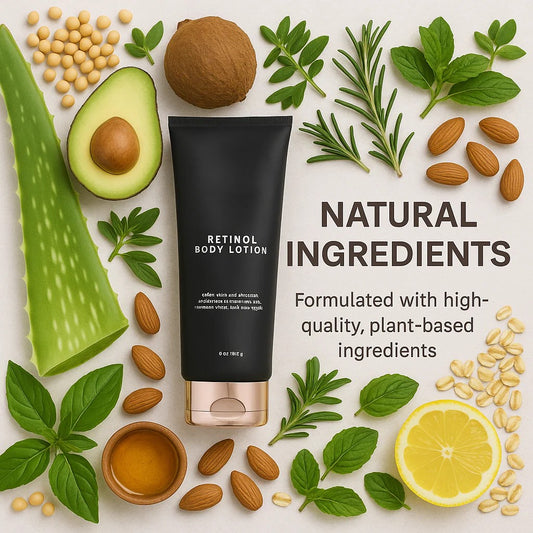 🔥[60% 𝐎𝐅𝐅 𝐋𝐀𝐒𝐓 𝐓𝐇𝐑𝐄𝐄 𝐃𝐀𝐘𝐒]Retinol Body Lotion 6 oz with Shea Butter and Ceramides Skin Care Hydrating-AAA1