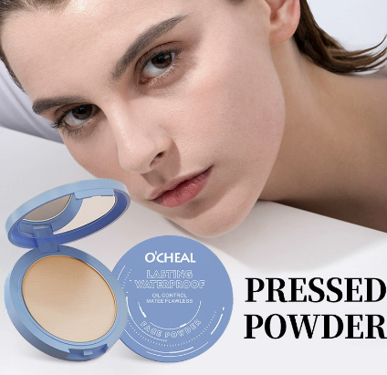 🔥[55% 𝐎𝐅𝐅 𝐋𝐀𝐒𝐓 𝐓𝐇𝐑𝐄𝐄 𝐃𝐀𝐘𝐒]Silky matte soft-focus concealer setting powder, waterproof, natural, and long-lasting loose powder-vip