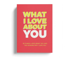 [🔥WINTER SALE: 50% OFF] What I Love About You. Why I Love You Fill-in-the-Blank Gift Book. The Perfect Anniversary Gift for Couples.-VIP